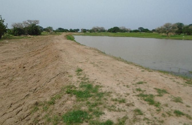 Construction of Small Earth Dam at Adabisa