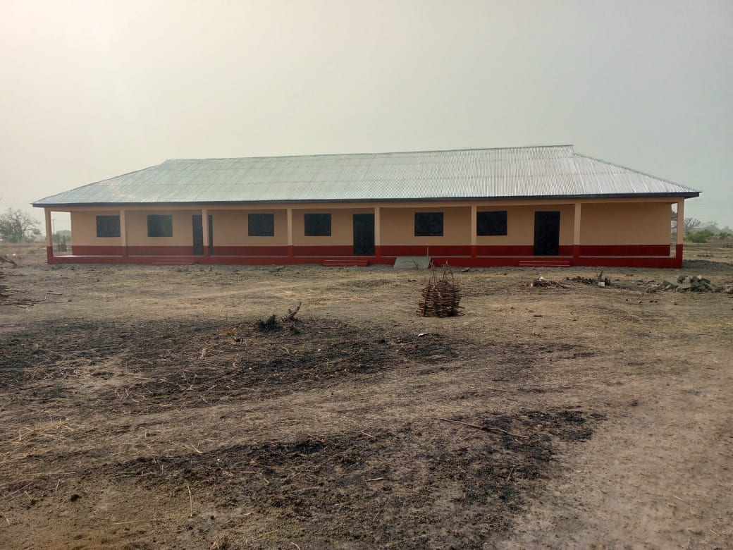 3 Units Classroom Block at Kasiesa Junior High School