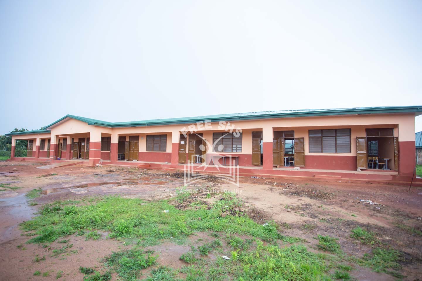 Getfund Emergency School Project at Bunkprugu SHTS