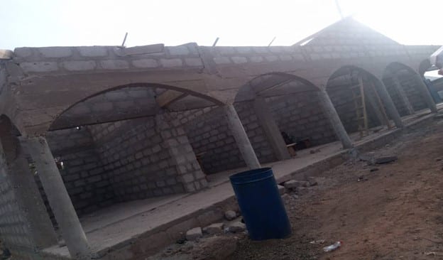 Construction of 1No. 6-Unit Lockable Market stores at Nakpanduri market