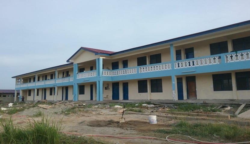 1No. 2-Storey Girls' Dormitory Block at Oguaa SHTS