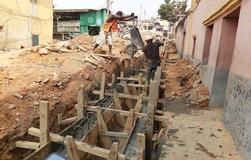 Repairs of Thursday Market Road
