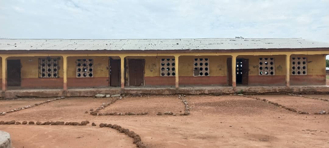 Renovation of 1No. 3-Unit classroom block with office at Kagbiripe