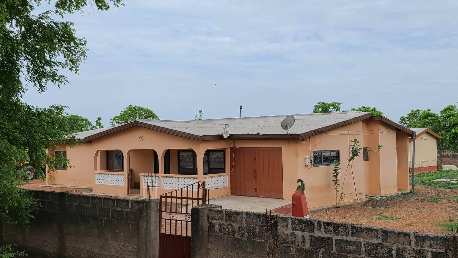 Rehabilitation and Furnishing of District Chief Executive Bungalow and Finishing of the Perimeter Fence Wall at Buipe