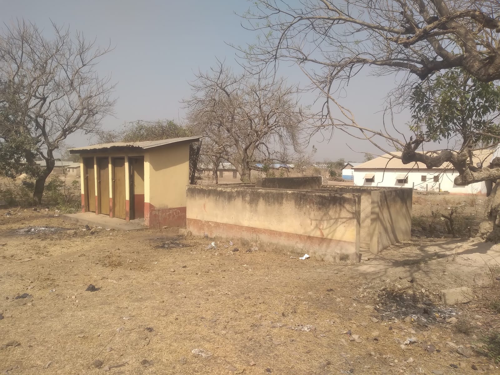 Rehabilitation of 2No. 10 Seater toilets at Bridge Zongo-Buipe & Yapei