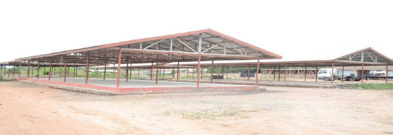 Market Shed at Mafi Kumase