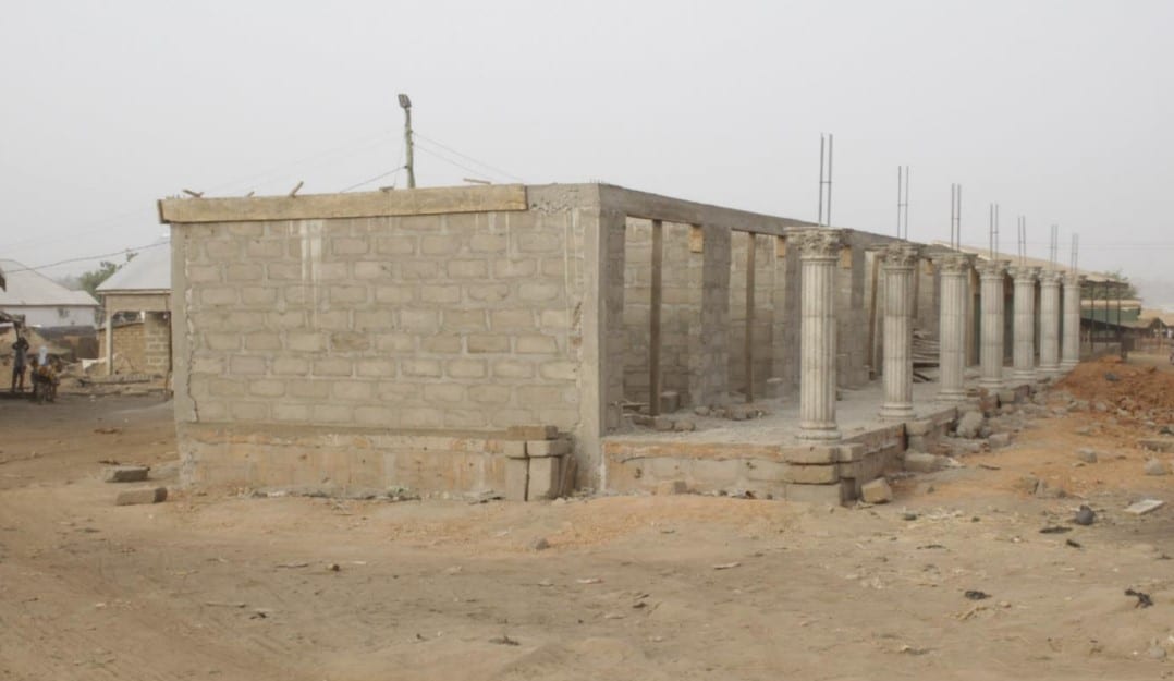 Construction of 1No. 6-Unit lockable market stores at Chereponi West