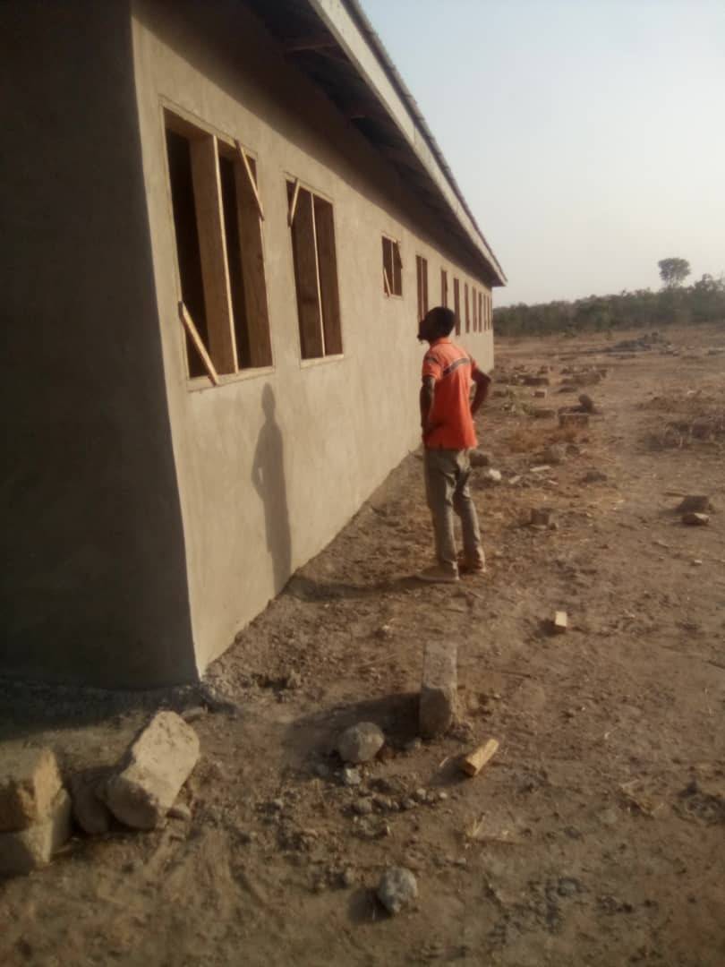 Construction of 1no. 3-unit classroom block at Duang