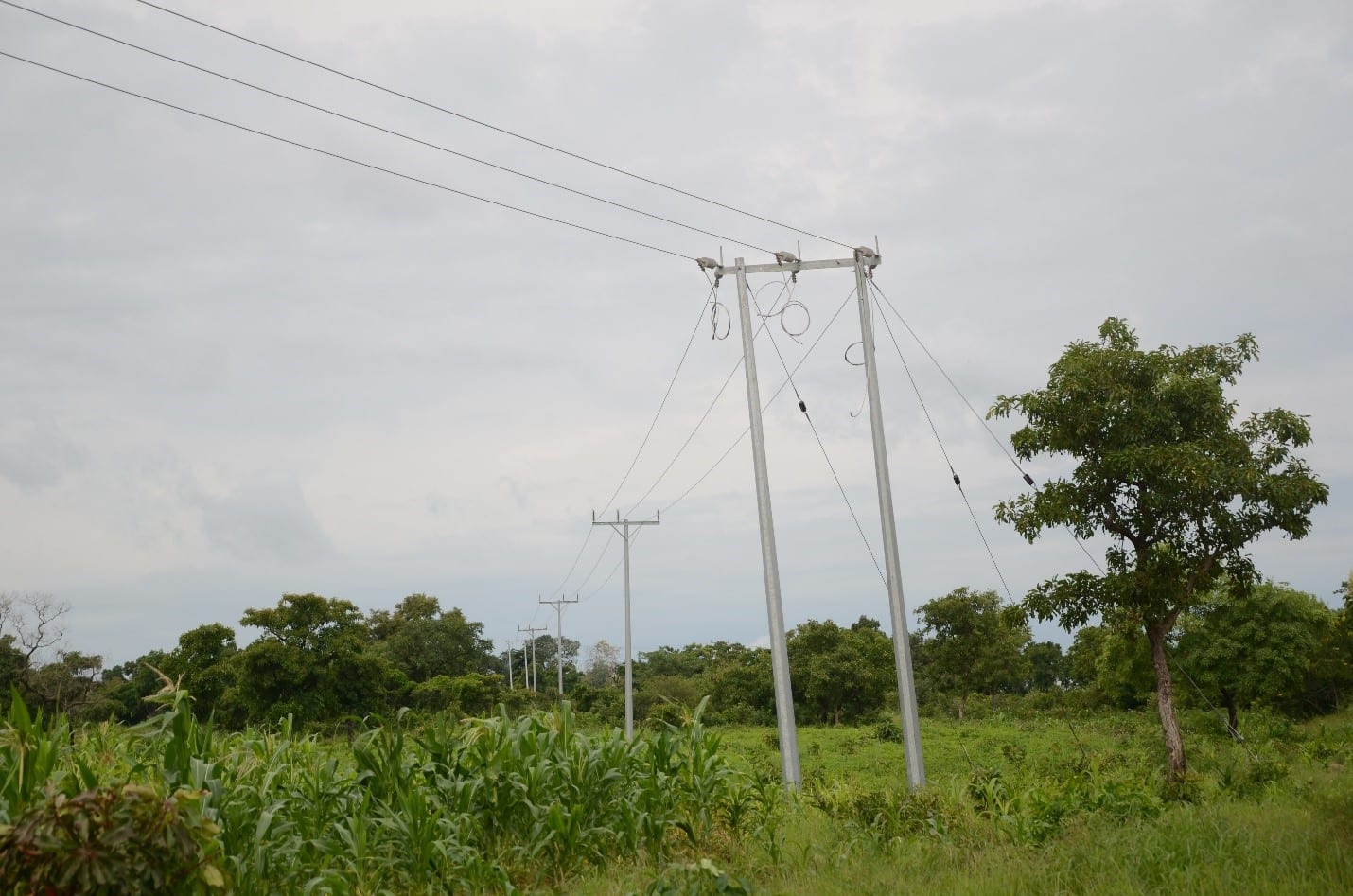 Extension of electricity to some communities across the district