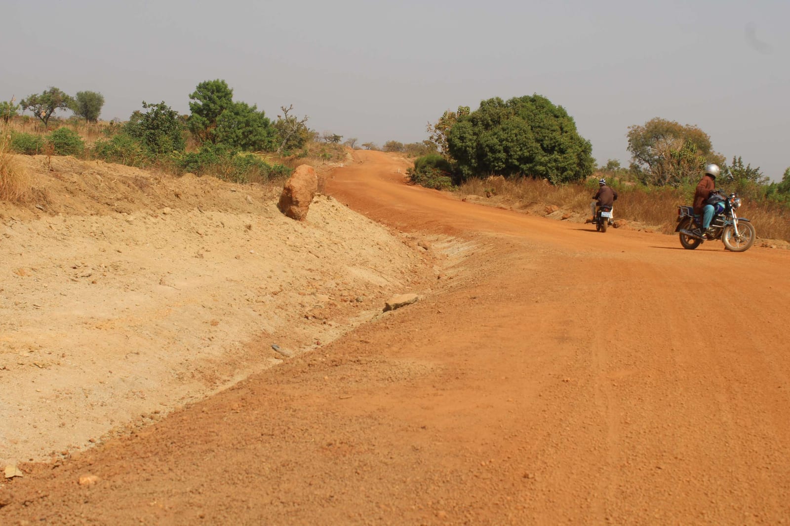 Construction of Bussie- Kamahego road