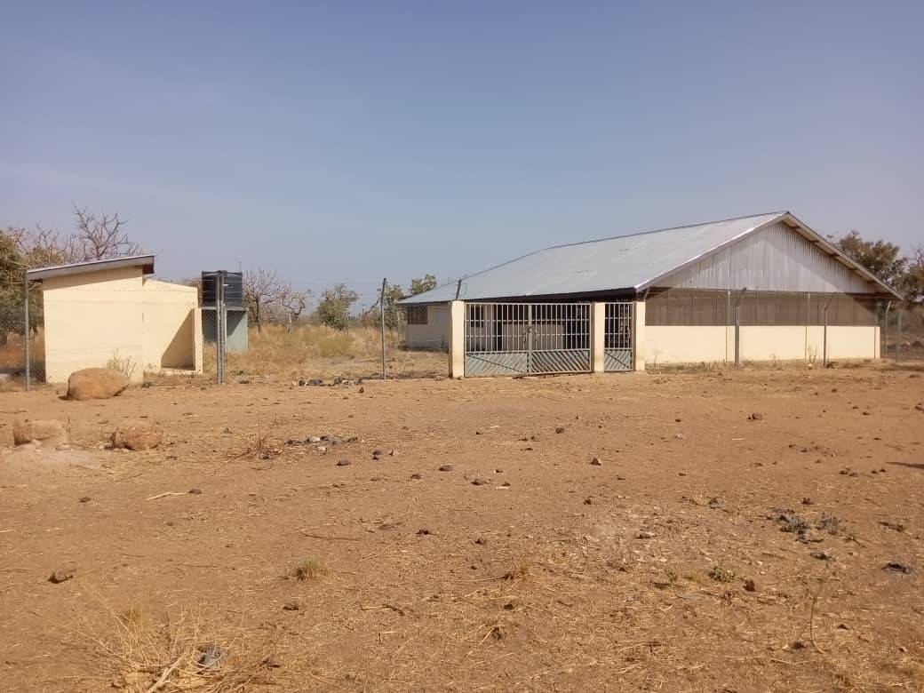 Construction of Gari processing factory at Jolinyiri