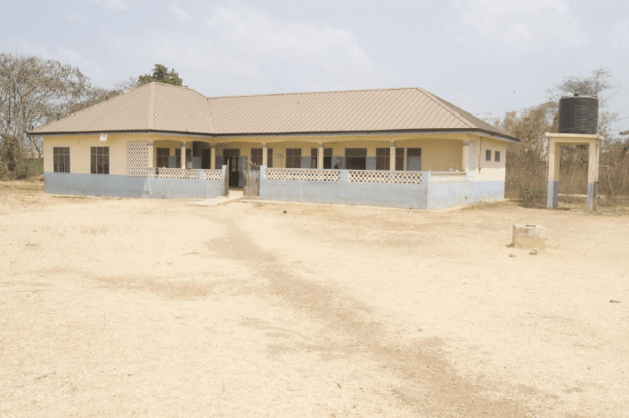 2-Unit KG Block with Office, Store, Resting Room and 6 Seater W/C at Kofiasua