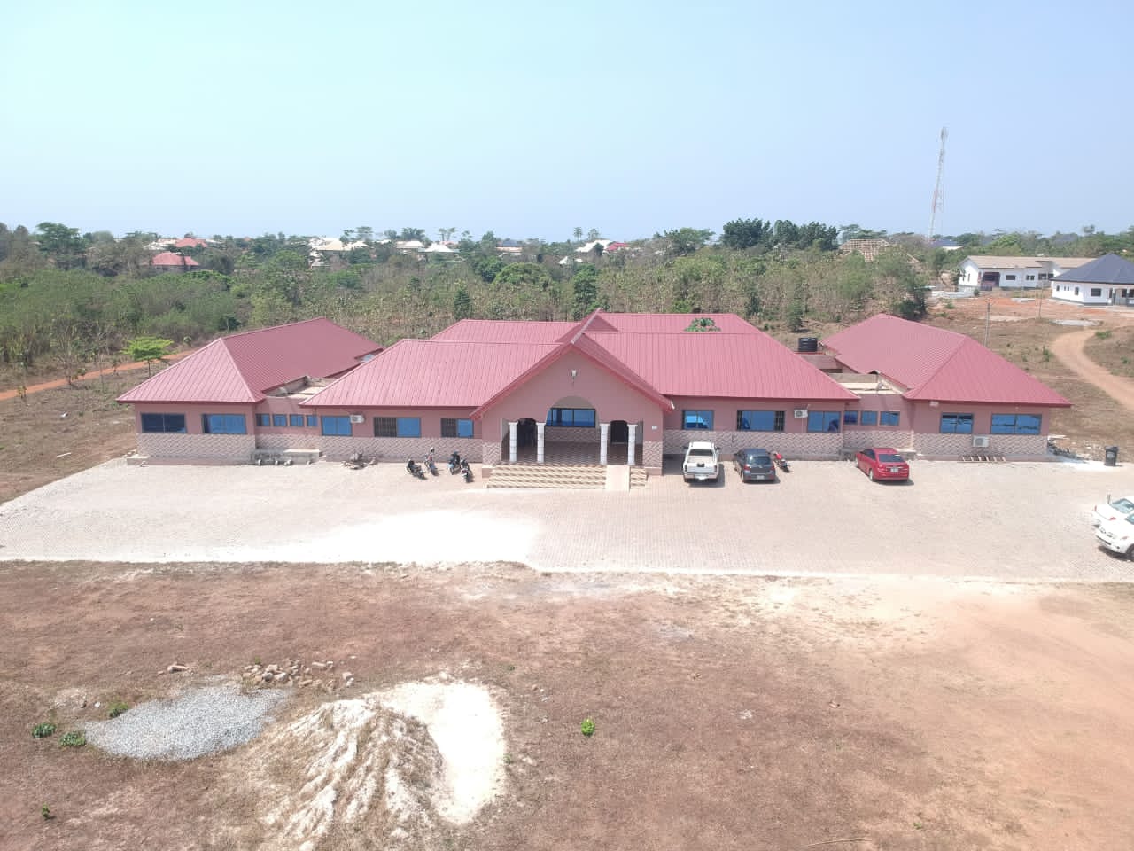 Completion of Administration Block for Dormaa East District