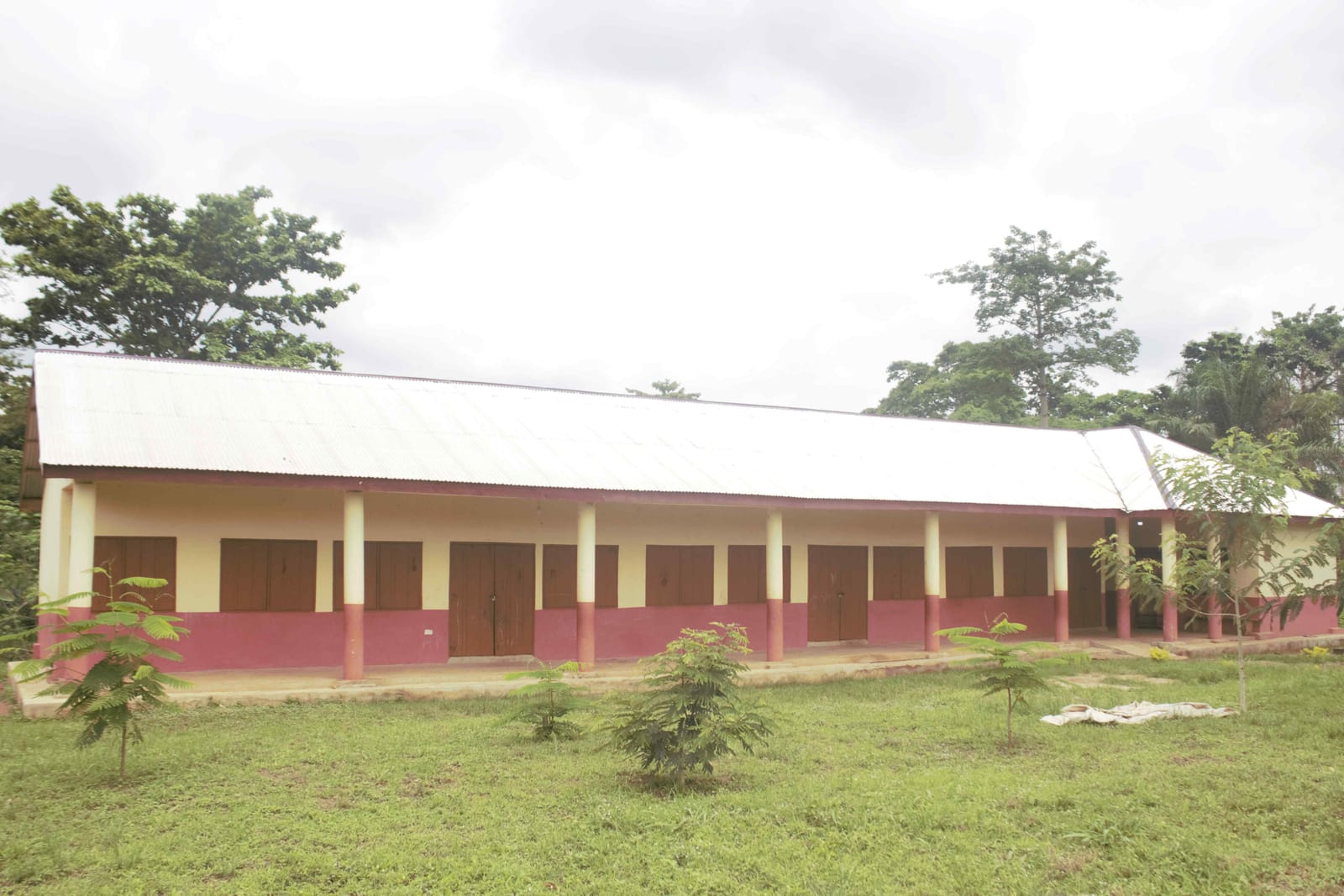 1No. 3 Unit classroom Block at Asuontam