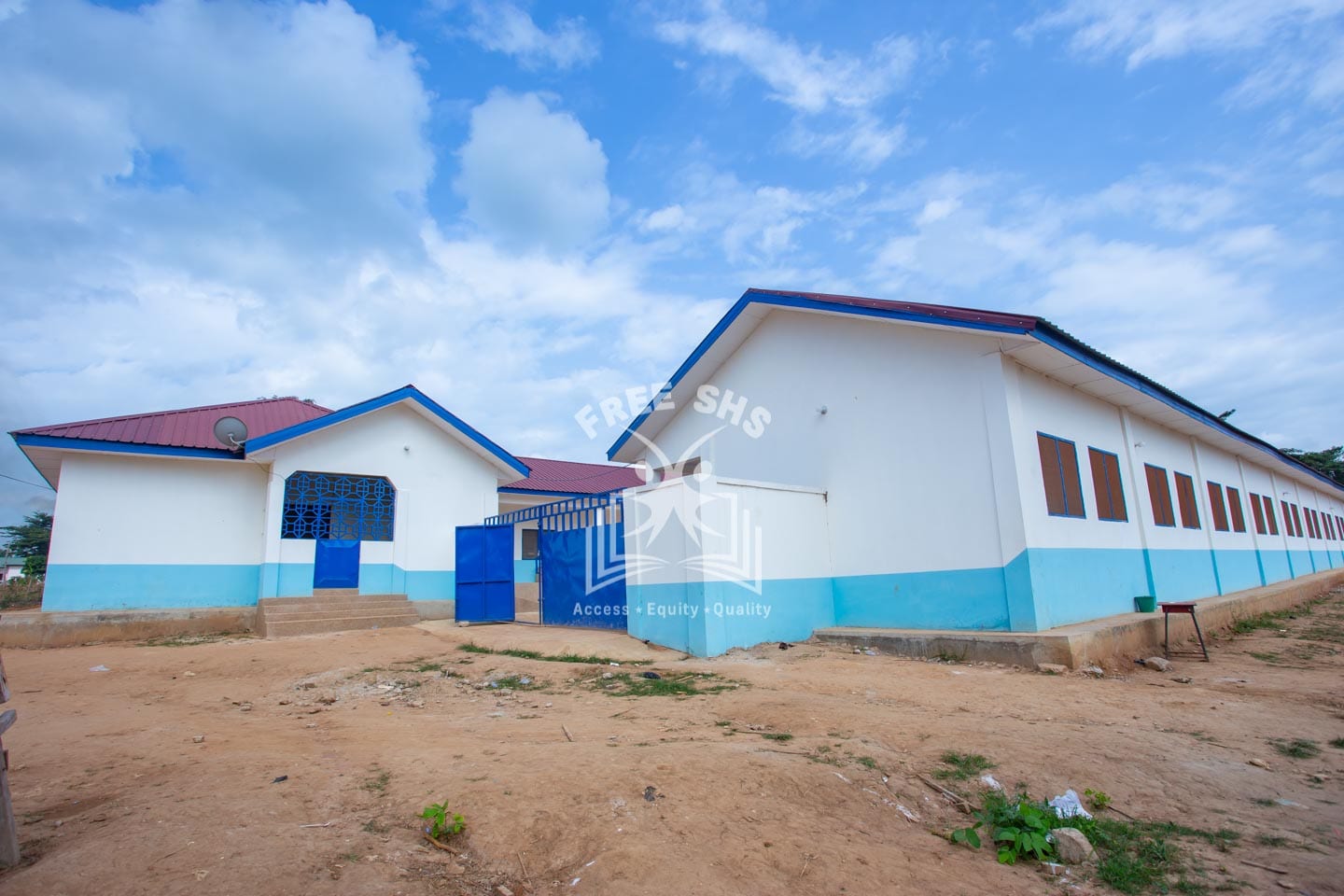 Getfund Emergency School Project at Nkrankwanta SHS