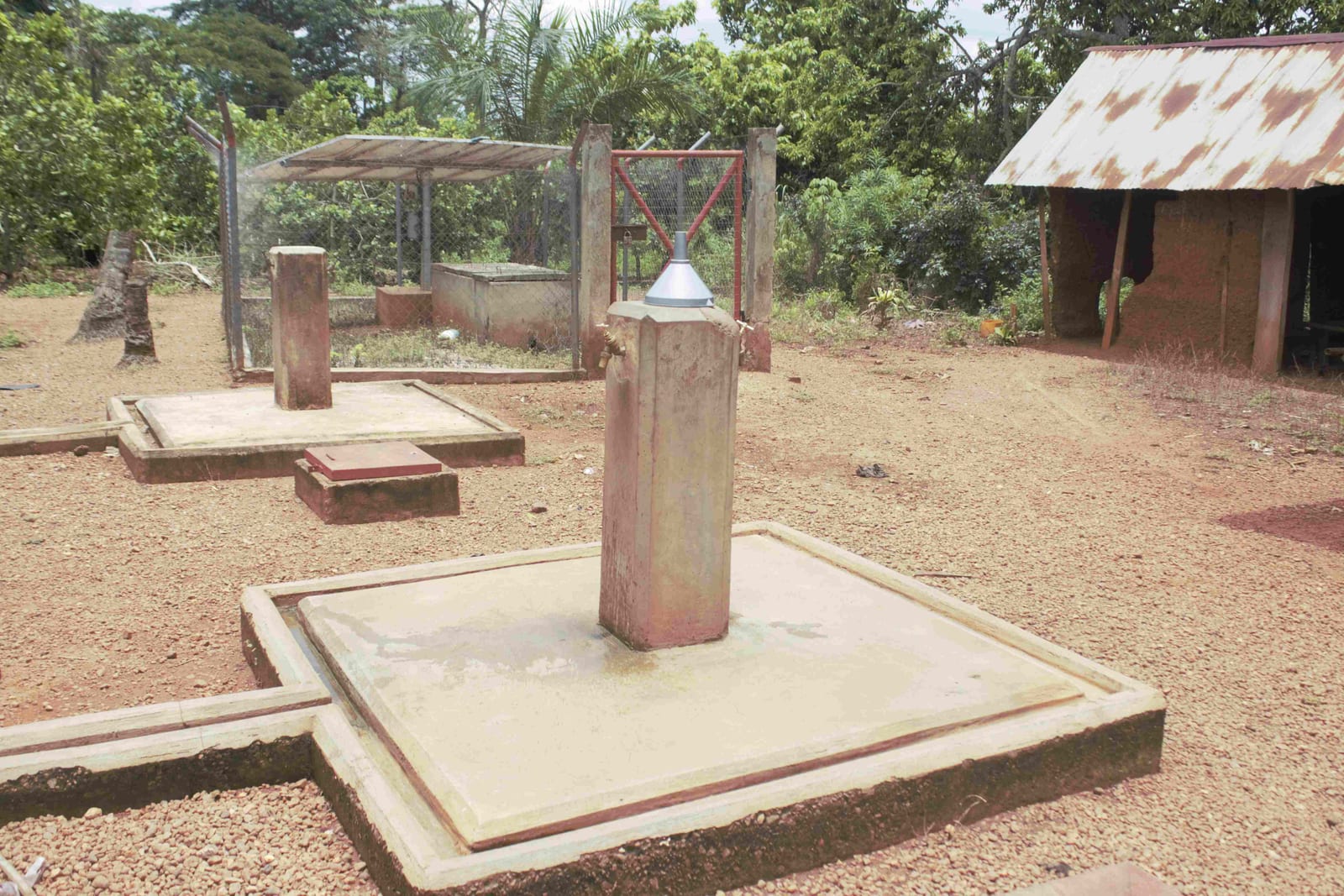 Drilling and mechanization of borehole at Yaabaatan