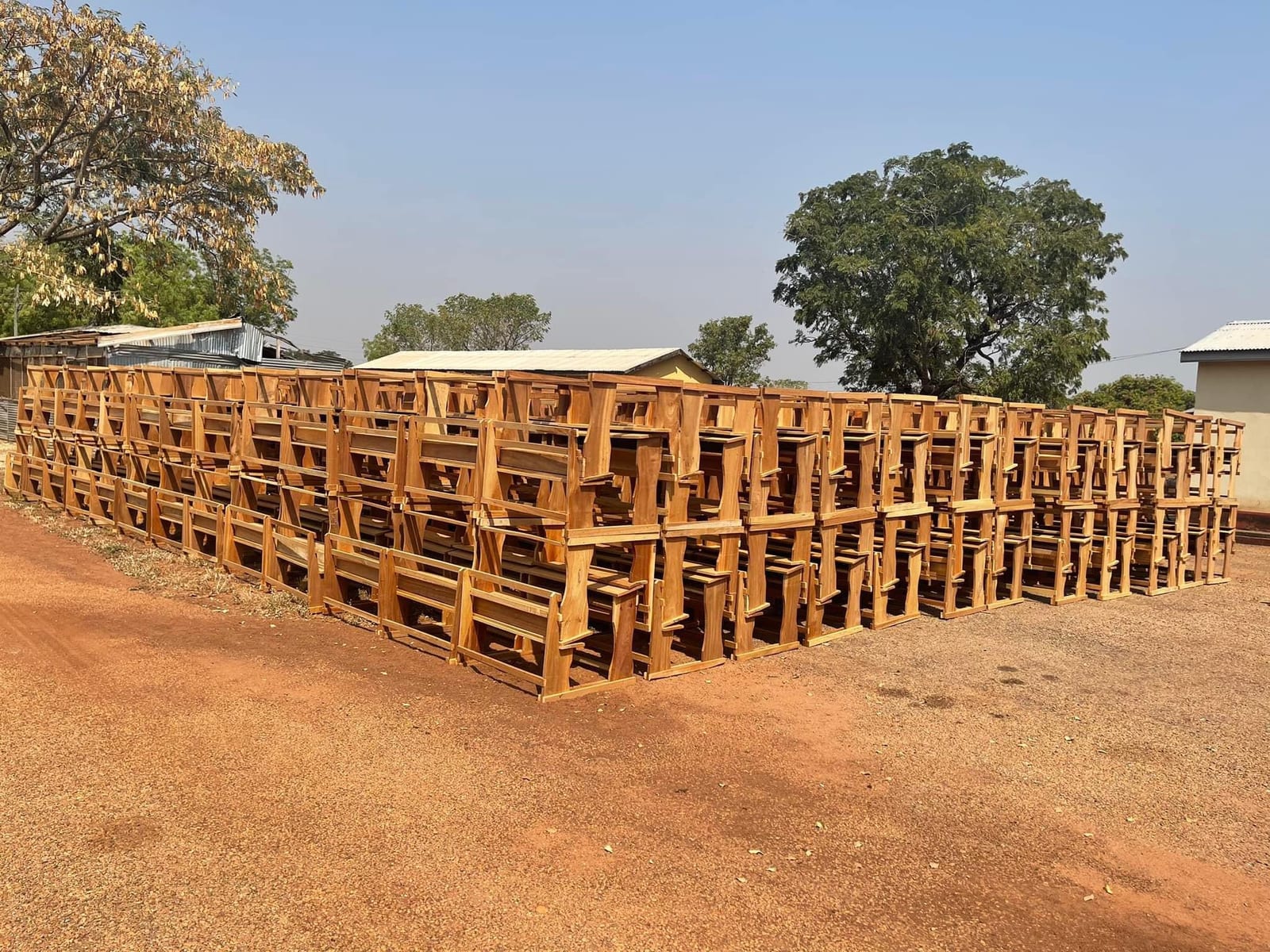 Supply of 300No. Wooden Dual Desks to Basic Schools in Salaga South Constituency