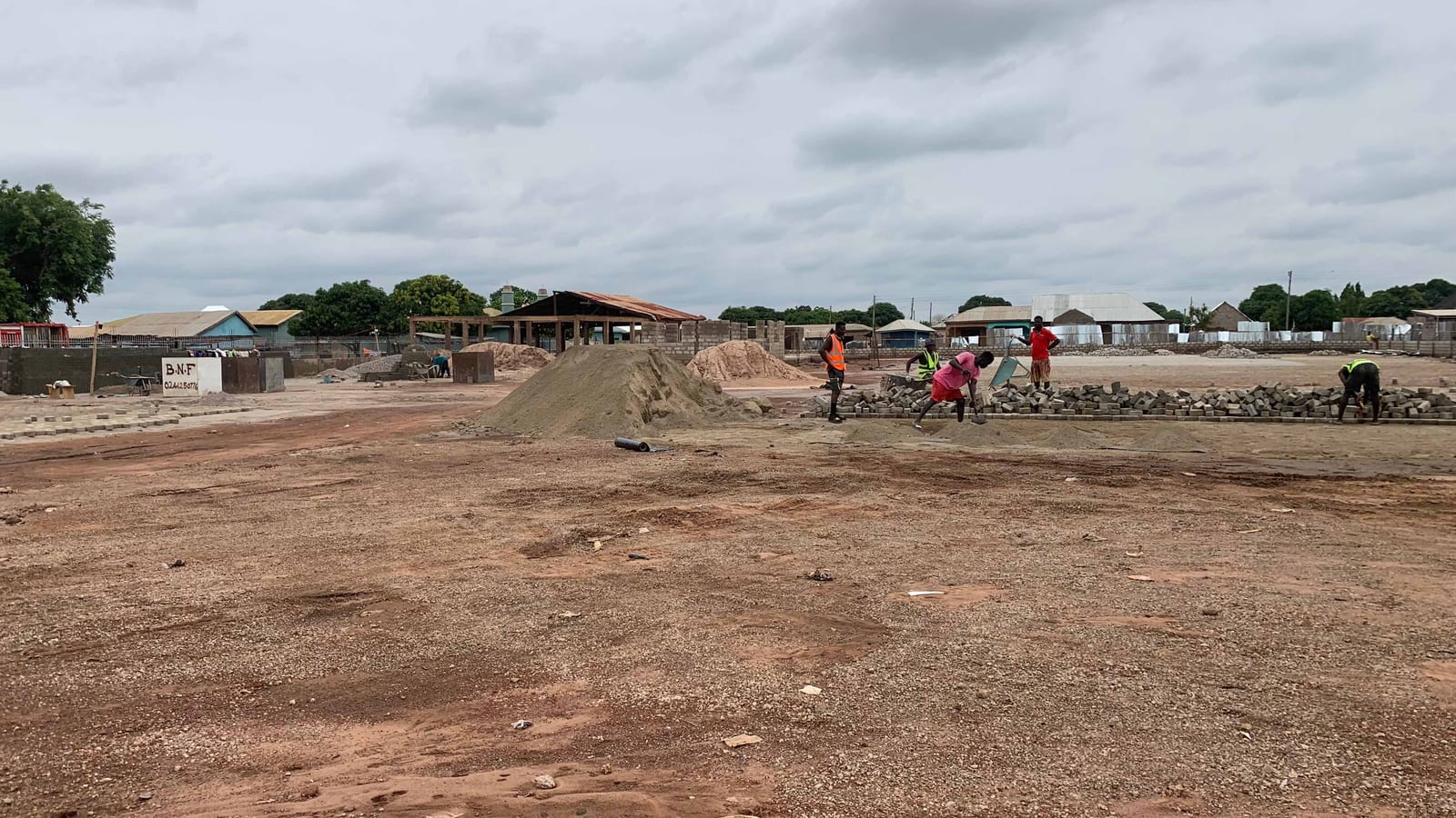 Construction of Bus Terminal at Salaga