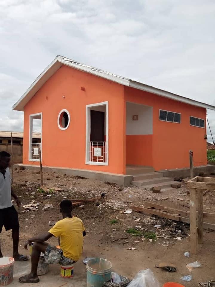 10-Seater Institutional Toilet at Salaga