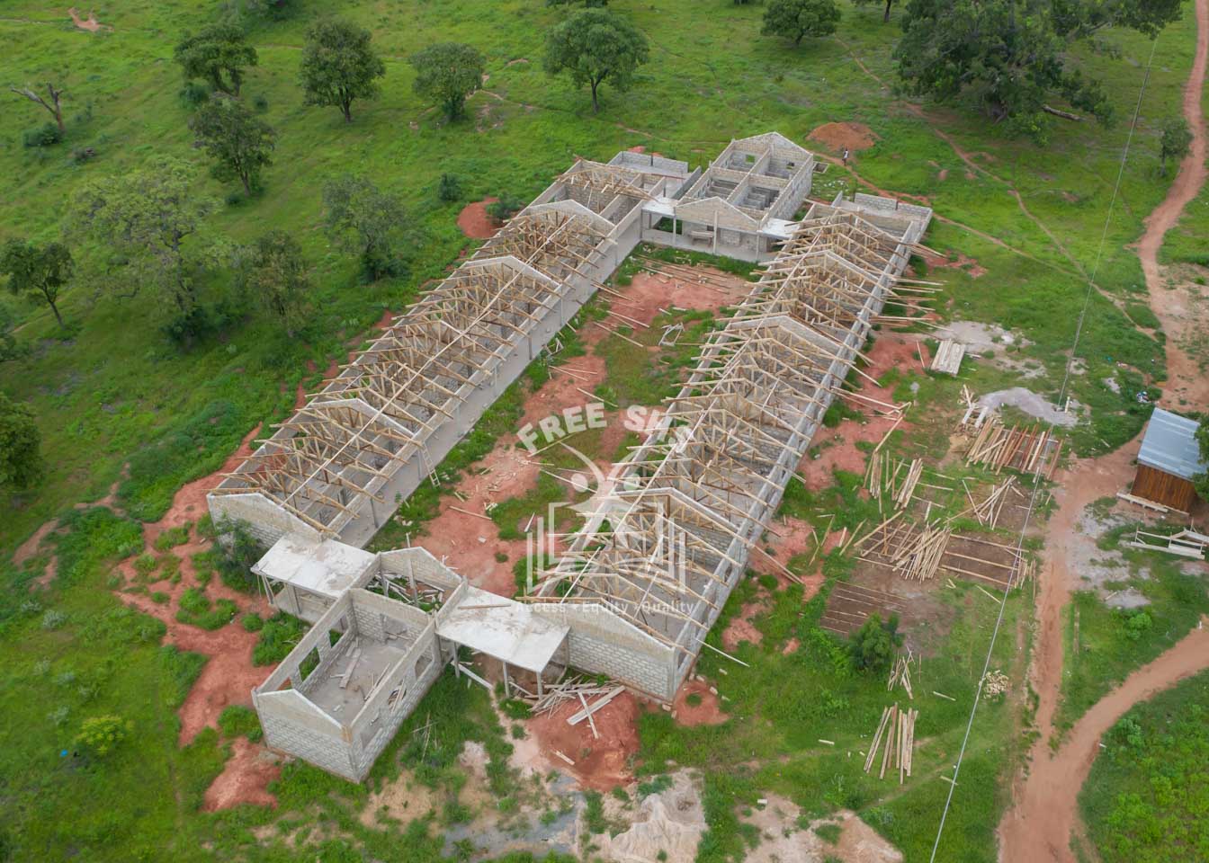 Single Storey Dormitory Block at Nalerigu SHS