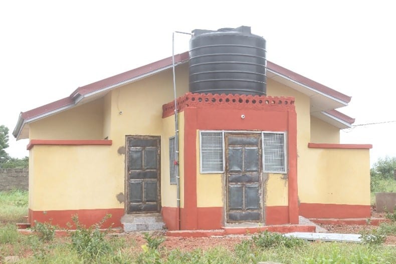 12-Seater Toilet Facility at Gambaga SHS