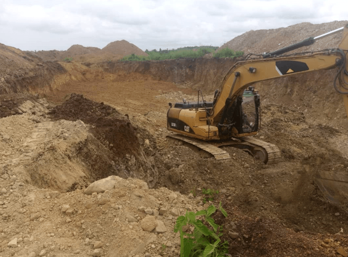 Construction of Stabilization Pond at New Winneba