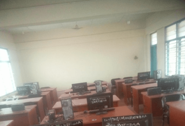Distribution of computers to Anyinasu Comm. Day SHS