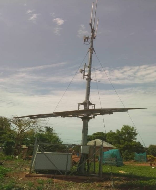 Rural Telephony Huawei Rural Star at Drobong