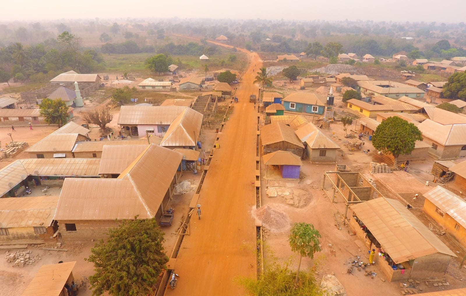 Upgrading of Dromankuma, Kyenkyenkura to Mbaana Road.