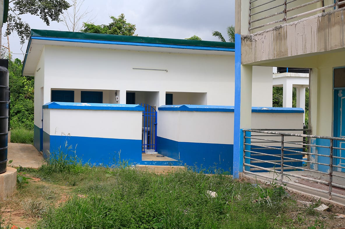 Construction of 6-Seater Toilet Block with Tank Support at Ekumfi T.I Ahmadiyya SHS