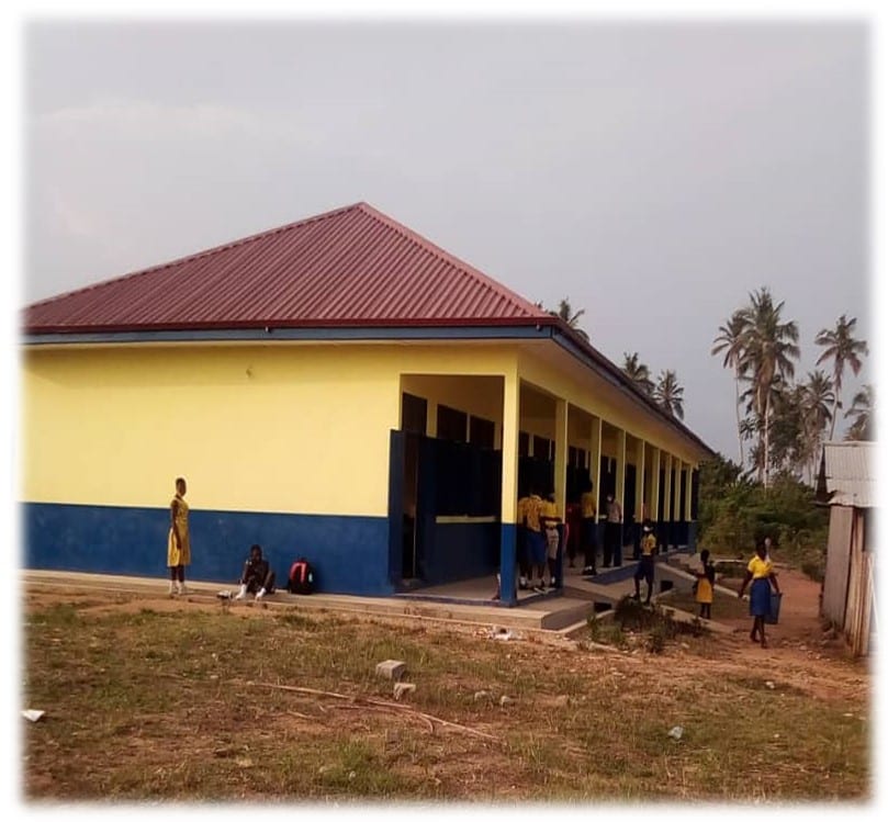 3-Unit Classroom Block with Office, ICT, Staff common Room, & 6seater WC Toilet, School Facility, Awiebo, Ellembelle District