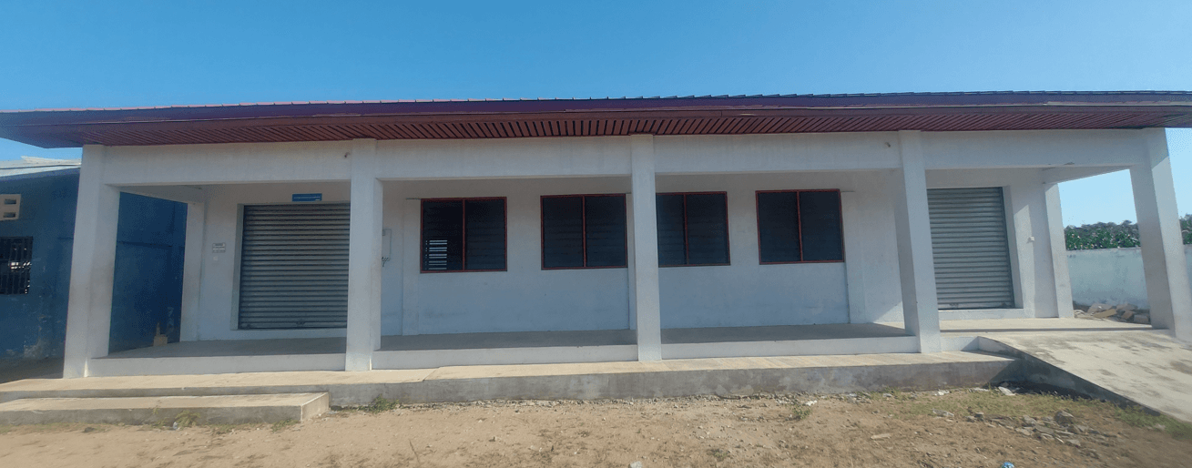 Construction of Welding and Fabrication Workshop at Charlotte Dolphyne TVET School