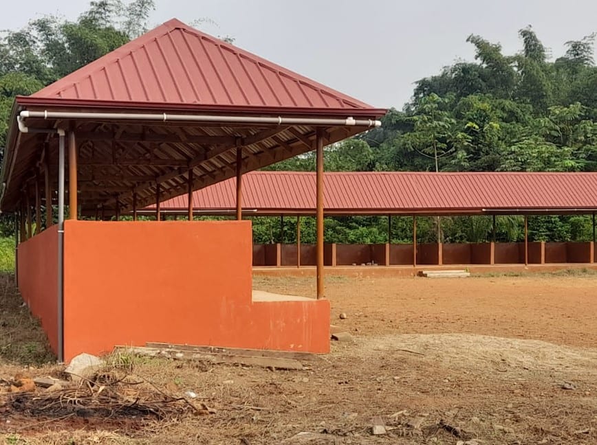 Construction of 3No. Market Shed at Adubrim