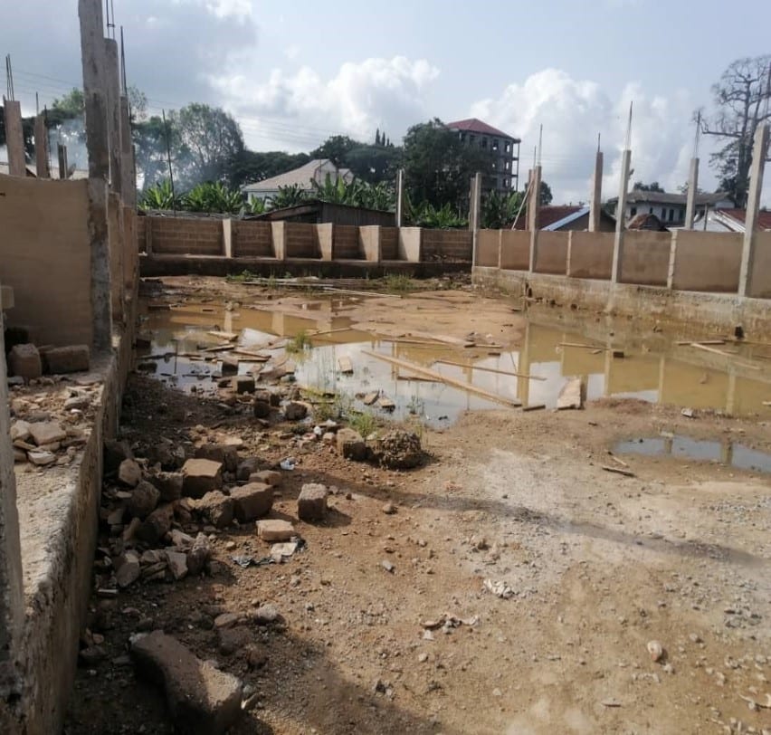 Construction of 1No. 3-unit market shed with 2No. Unrinal
