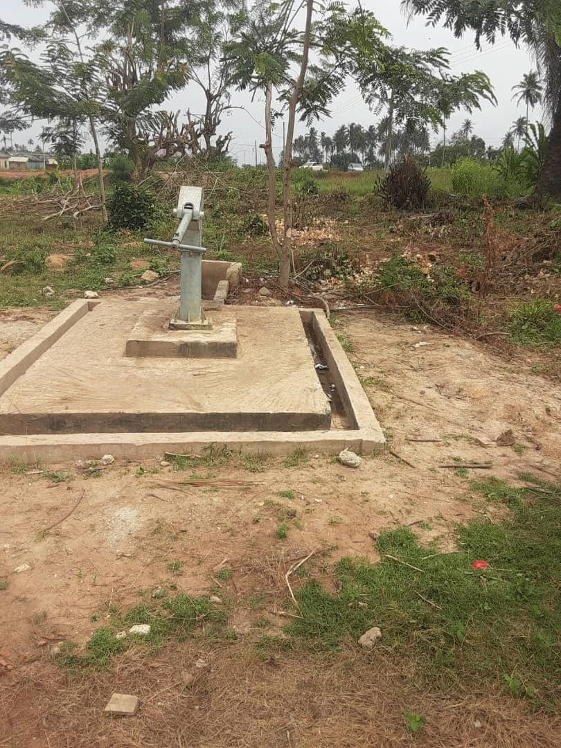 Construction of Borehole at Asemko