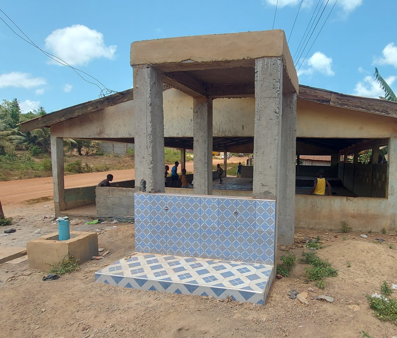 Construction of 1No Mechanised Borehole at Bomoakpole