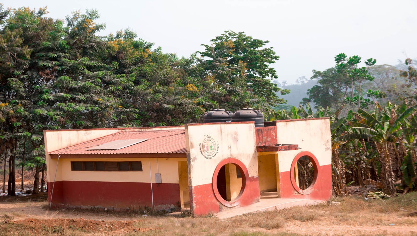 Construction of 10-Seater Biogas Toilet Facility at Begoro Odumase