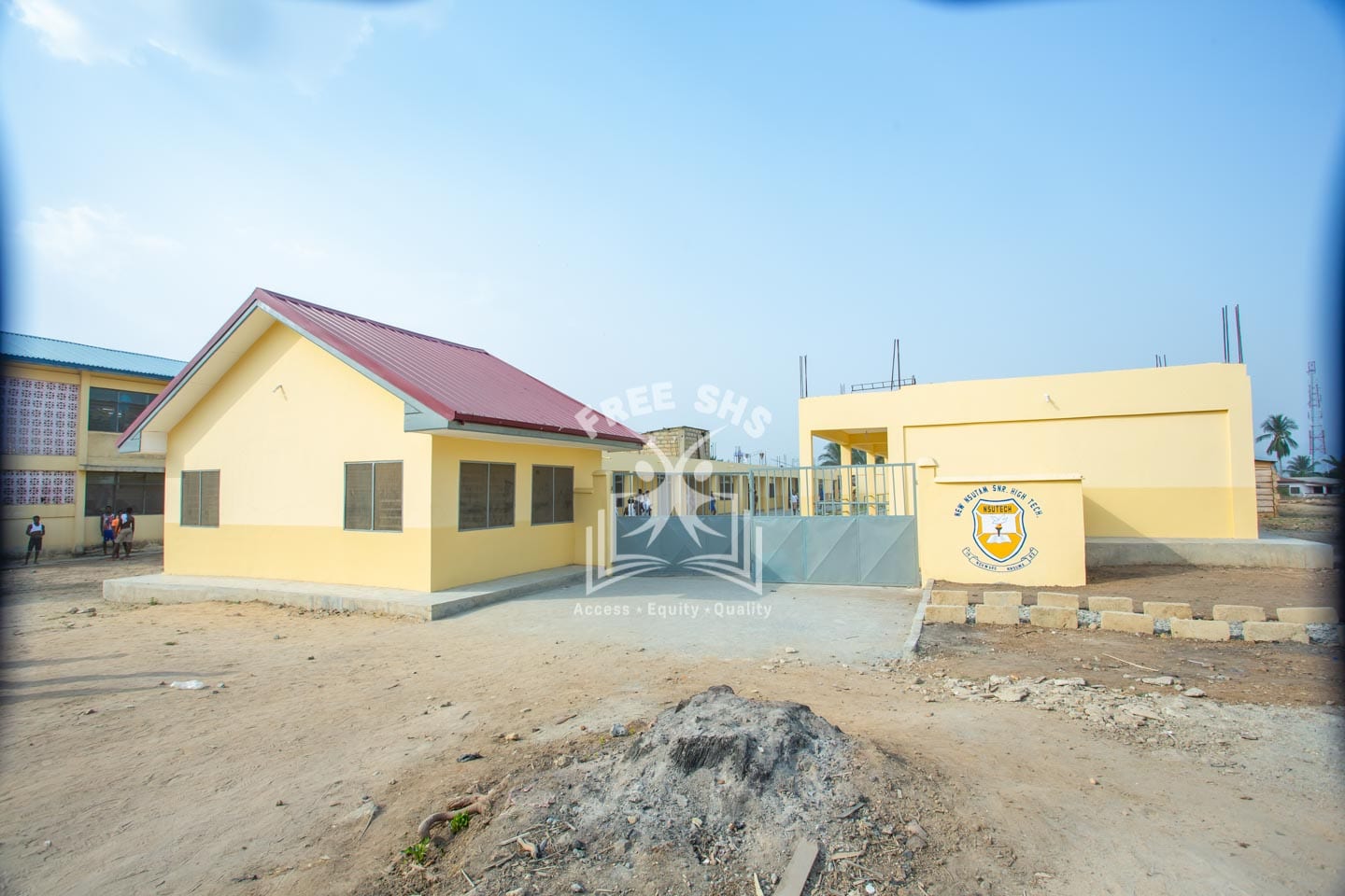 Getfund Emergency School Project at New Nsutam SHTS