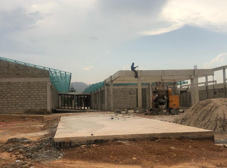Construction of 60-Bed Capacity Hospital under Agenda 111 Project at Saamang