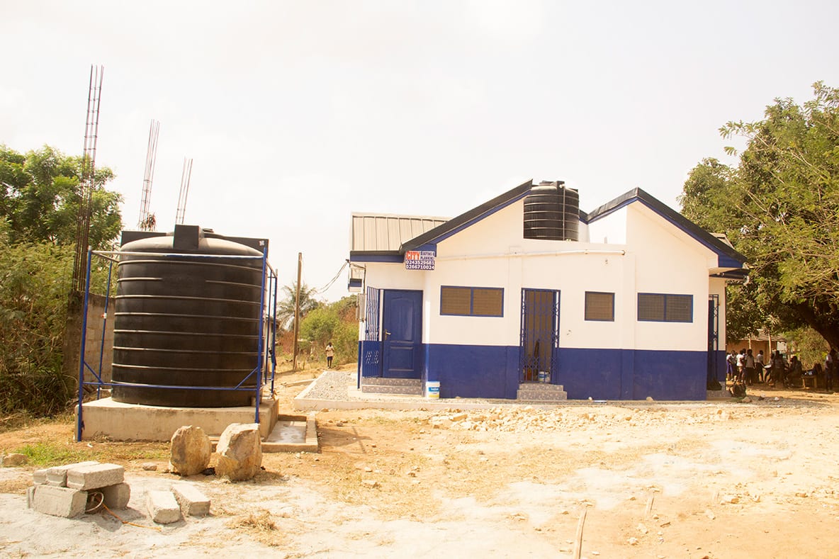 Construction of 1No. 14-Seater WC Toilet at Afiaman Presbyterian School