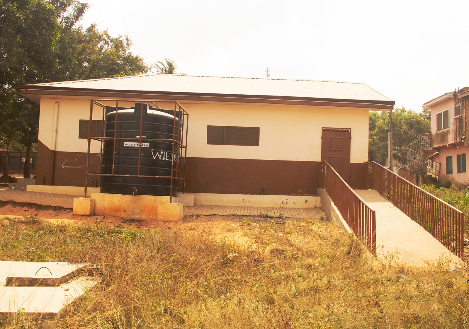 Construction of 1No. 12-Seater WC Toilet at Pokuase M/A School