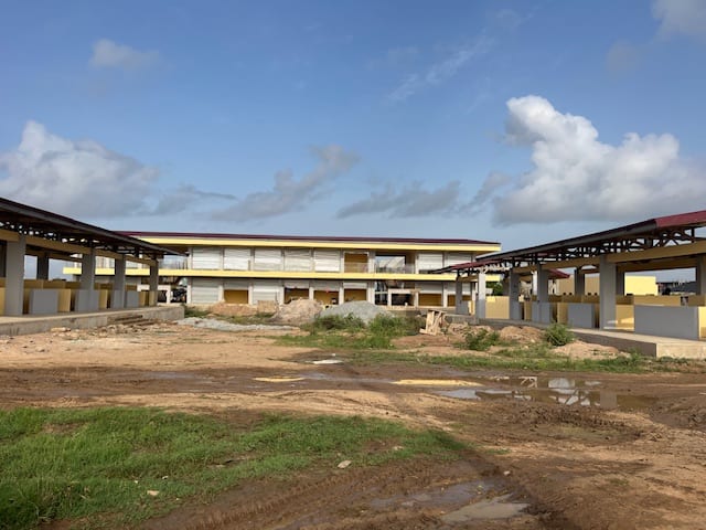Construction of Farmers' Market at Tuba