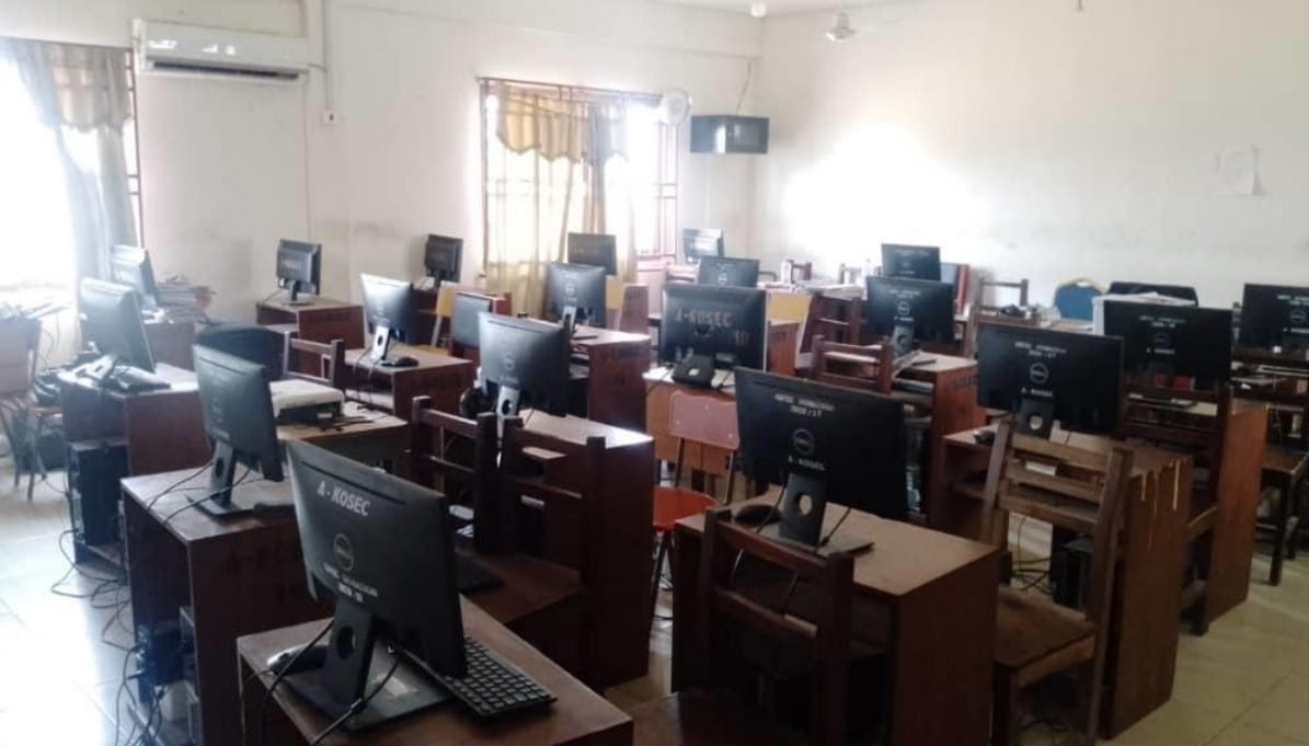 Distribution of Computers to Adjenkotoku Senior High