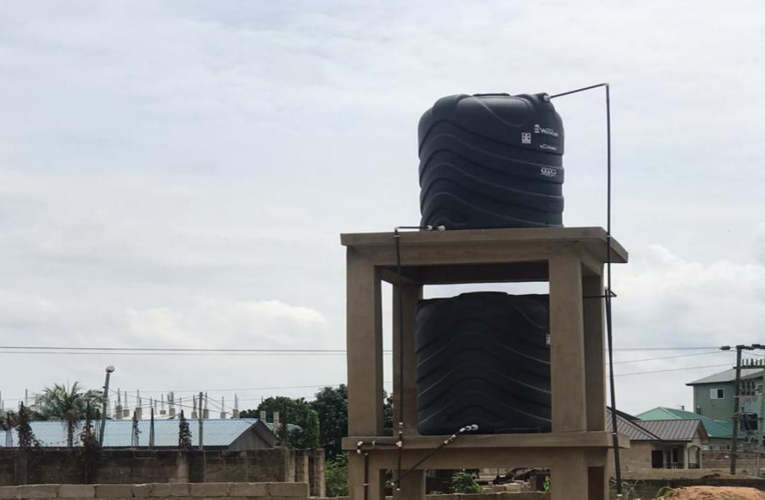 Mechanized Borehole with Over Tank and Stand Facility at Amasaman