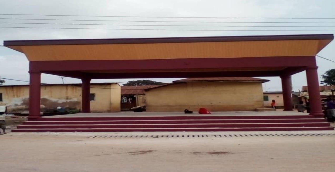 Construction of Presidential Shed at Amasaman