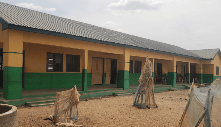 Construction of 3-Unit Classroom Block with KVIP at Bugwia