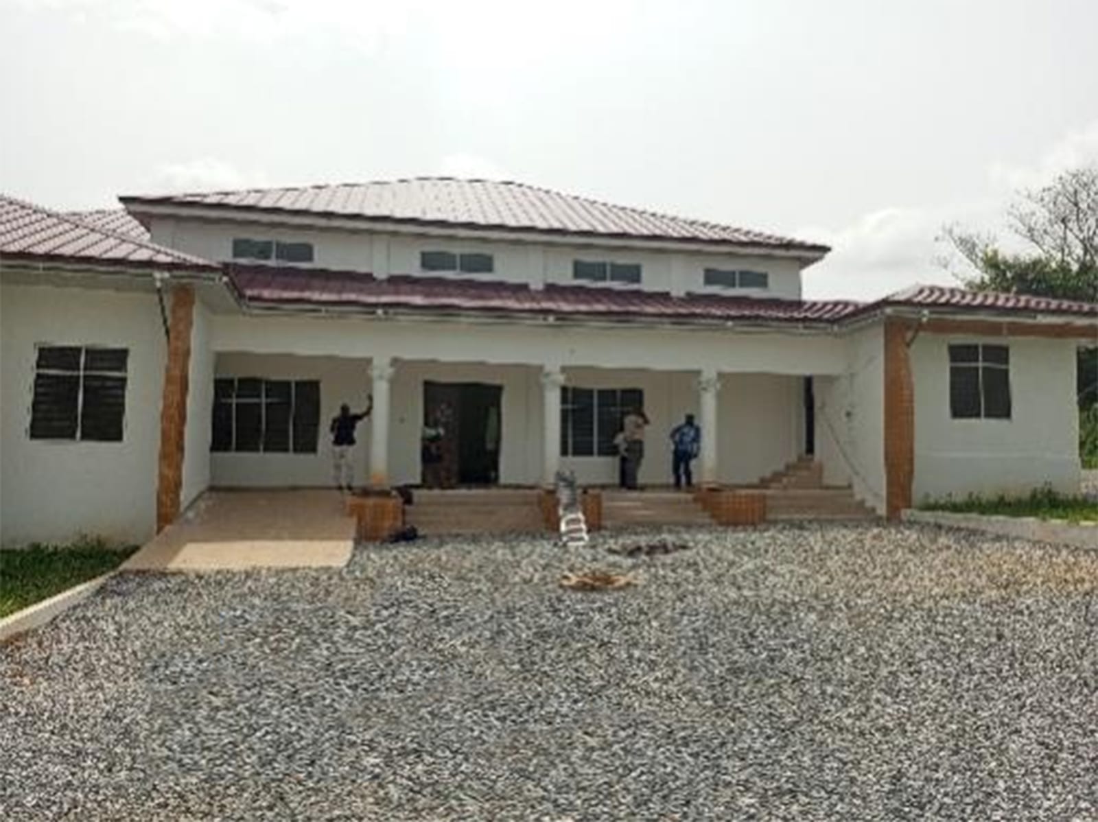 Construction of District Court at Gomoa Afransi