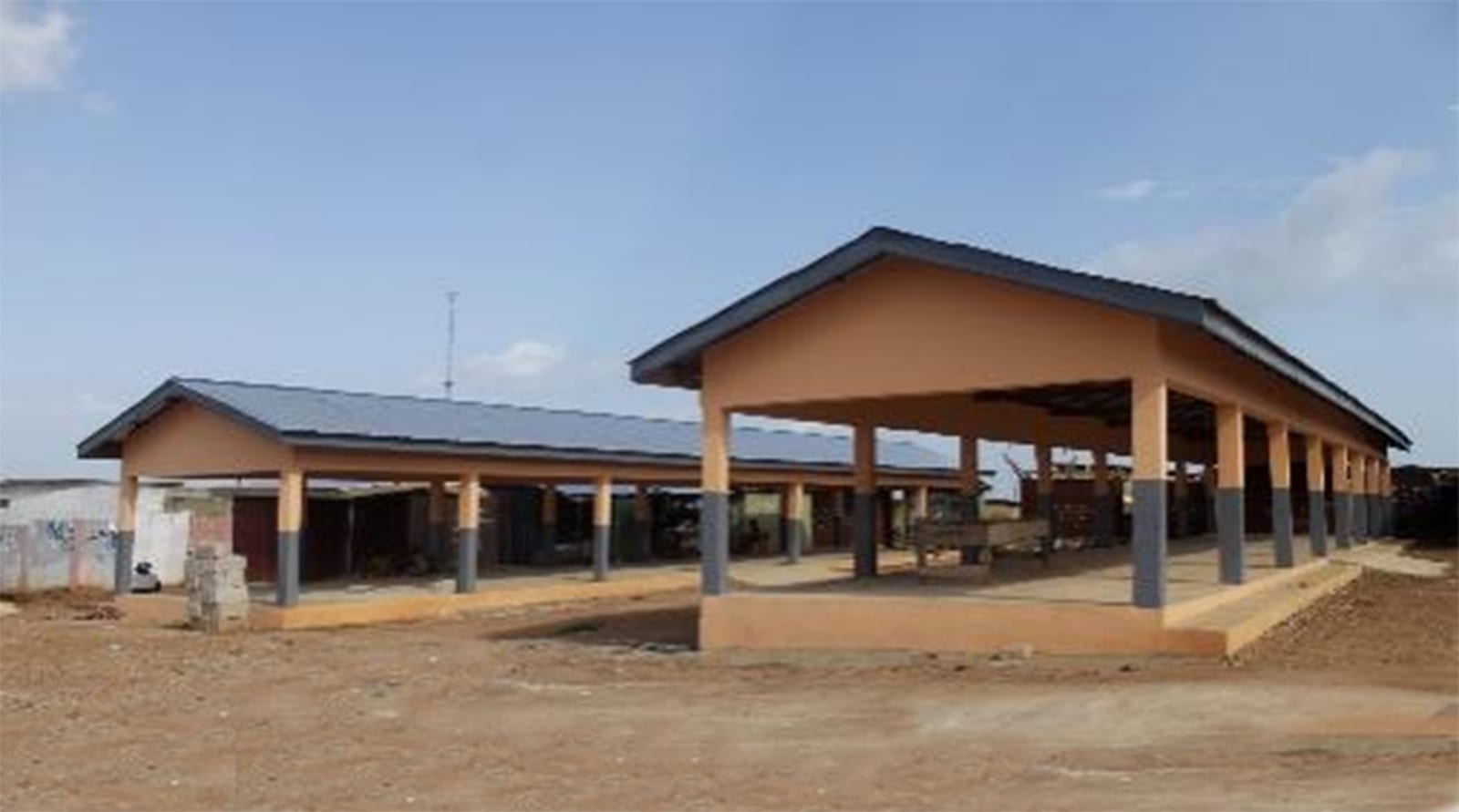 Construction of 2 No. Market Shed at Gomoa Afransi