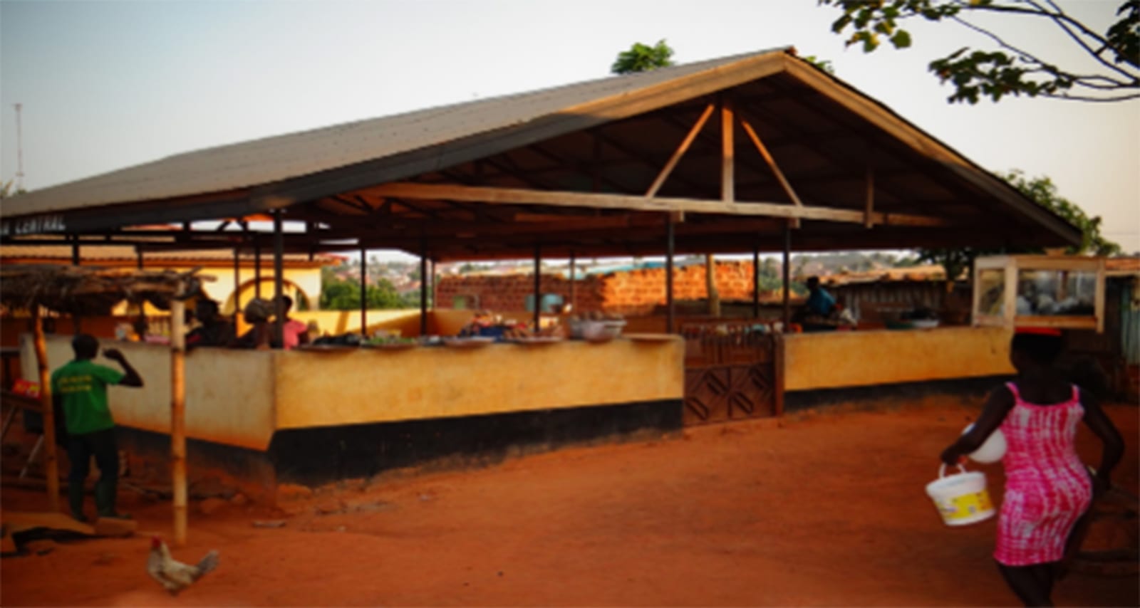 Construction of 1 No. Market Shed at Gomoa Akwamu