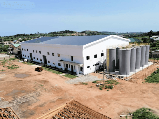 Construction of 1D1F - Rikpat Lubricant Limited at Gomoa Akotsi